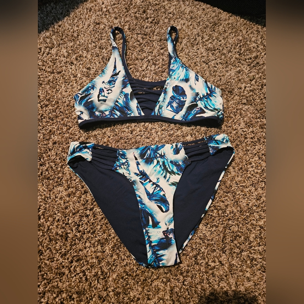 Tinikini 2 Piece Tropical Print Swimsuit